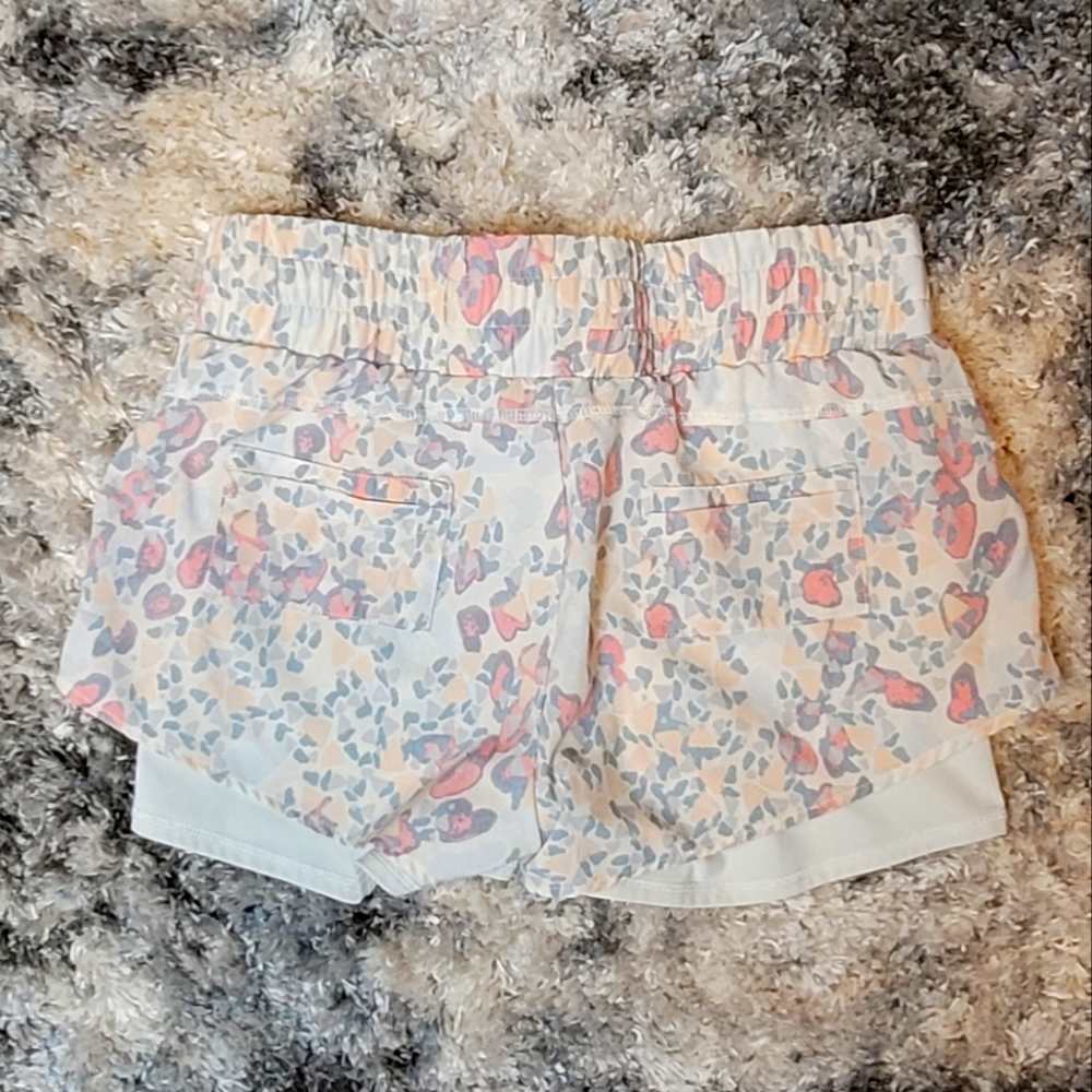 Hologram Spandex Running Shorts
